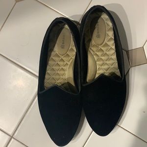 Birdies Heron black velvet size 9.5